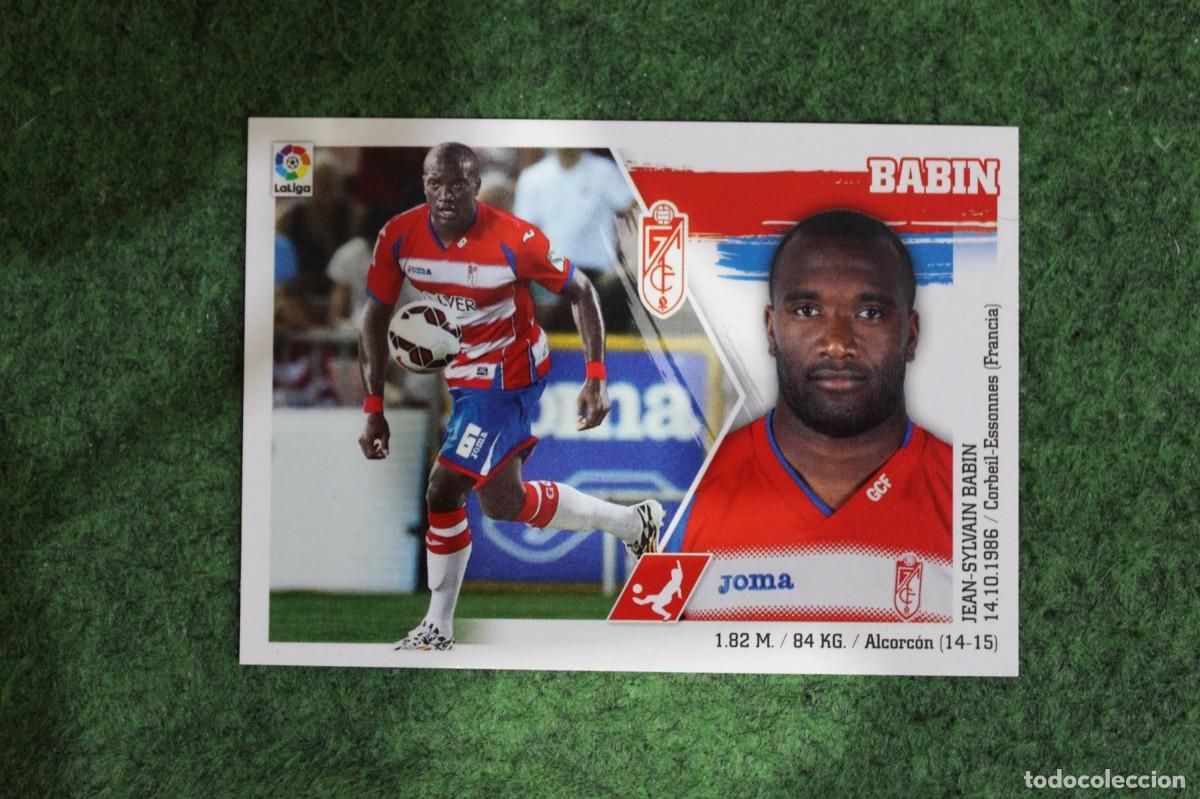 Cromos de f&uacute;tbol: 8 BABIN GRANADA LIGA ESTE PANINI 2015 2016 LIGA BBVA