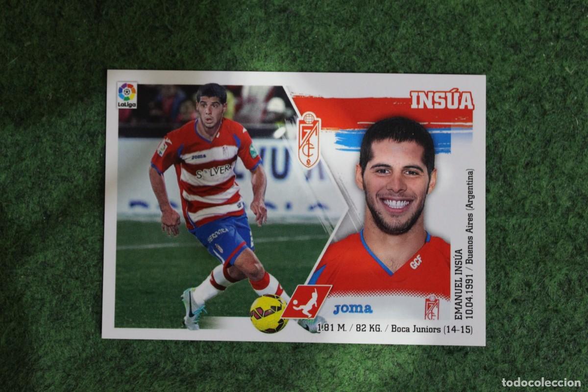 Cromos de f&uacute;tbol: 9 INS&Uacute;A GRANADA LIGA ESTE PANINI 2015 2016 LIGA BBVA