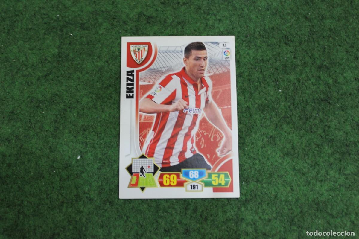 Cromos de f&uacute;tbol: 31 EKIZA ATHLETIC CLUB ADRENALYN XL 2013 2014 13 14 LALIGA SANTANDER