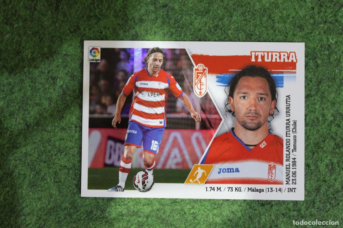 Cromos de f&uacute;tbol: 10 ITURRA GRANADA LIGA ESTE PANINI 2015 2016 LIGA BBVA