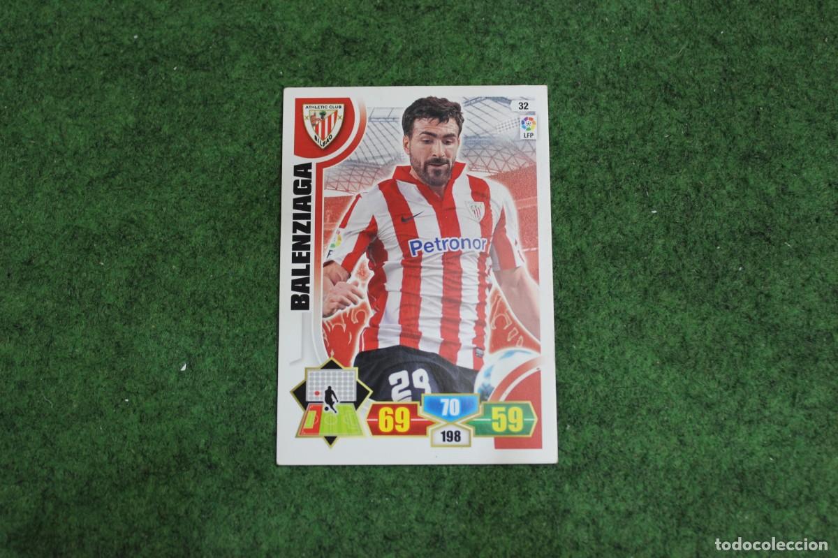 Cromos de f&uacute;tbol: 32 BALENZIAGA ATHLETIC CLUB ADRENALYN XL 2013 2014 13 14 LALIGA SANTANDER