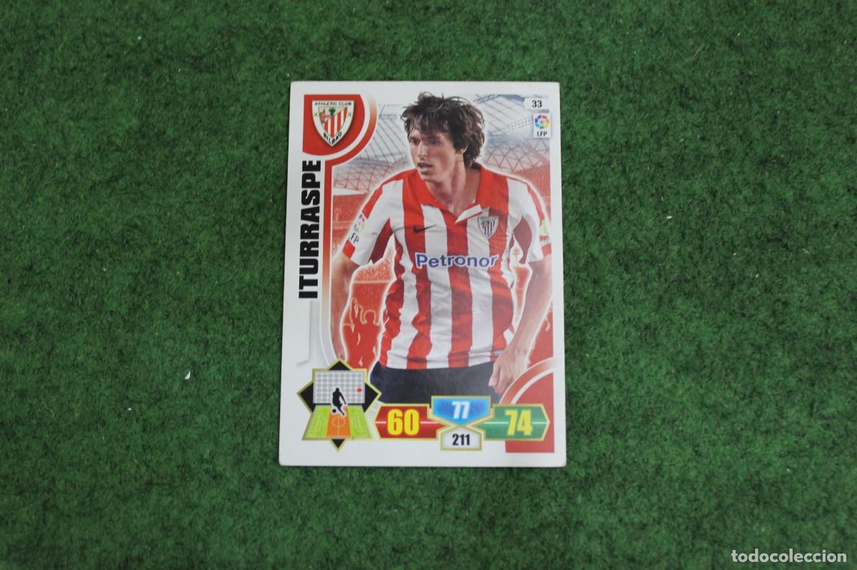 Cromos de f&uacute;tbol: 33 ITURRASPE ATHLETIC CLUB ADRENALYN XL 2013 2014 13 14 LALIGA SANTANDER