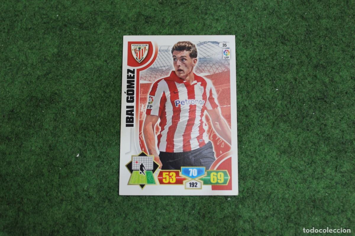 Cromos de f&uacute;tbol: 35 IBAI G&Oacute;MEZ ATHLETIC CLUB ADRENALYN XL 2013 2014 13 14 LALIGA SANTANDER