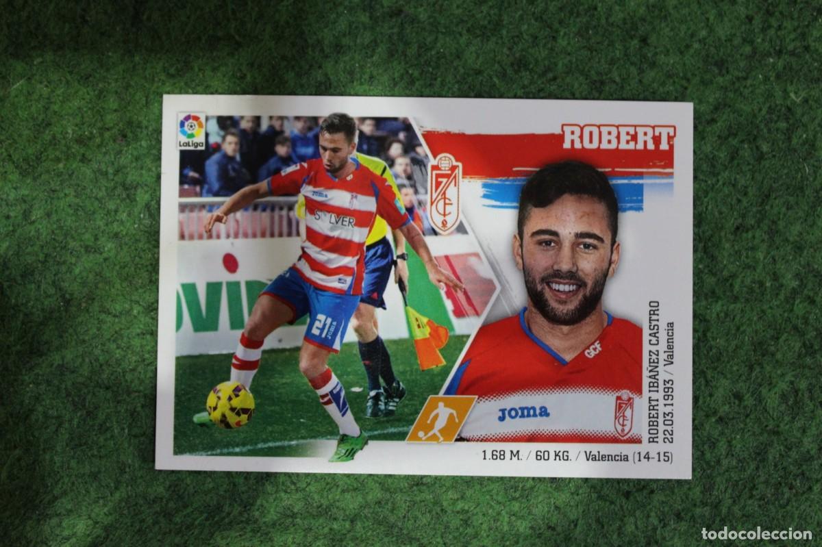 Cromos de f&uacute;tbol: 15 ROBERT GRANADA LIGA ESTE PANINI 2015 2016 LIGA BBVA