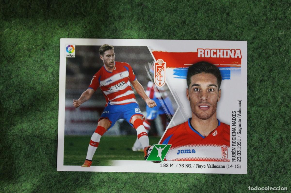 Cromos de f&uacute;tbol: 18 ROCHINA GRANADA LIGA ESTE PANINI 2015 2016 LIGA BBVA
