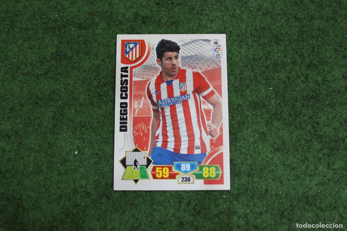Cromos de f&uacute;tbol: 46 DIEGO COSTA ATL&Eacute;TICO DE MADRID ADRENALYN XL 2013 2014 13 14 LALIGA SANTANDER