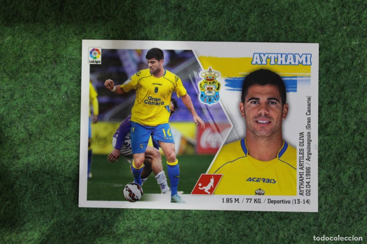 Football Stickers: 6 AYTHAMI LAS PALMAS LIGA ESTE PANINI 2015 2016 LIGA BBVA