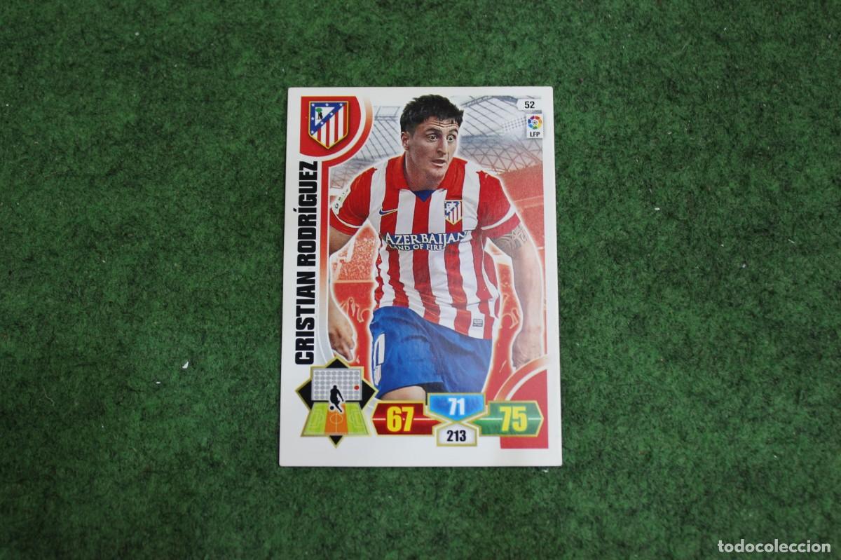 Football Stickers: 52 CRISTIAN RODR&Iacute;GUEZ ATL&Eacute;TICO DE MADRID ADRENALYN XL 2013 2014 13 14 LALIGA SANTANDER