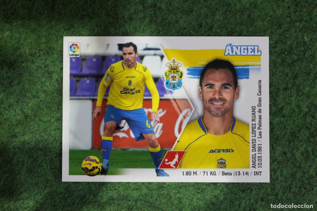 Cromos de f&uacute;tbol: 9 &Aacute;NGEL LAS PALMAS LIGA ESTE PANINI 2015 2016 LIGA BBVA