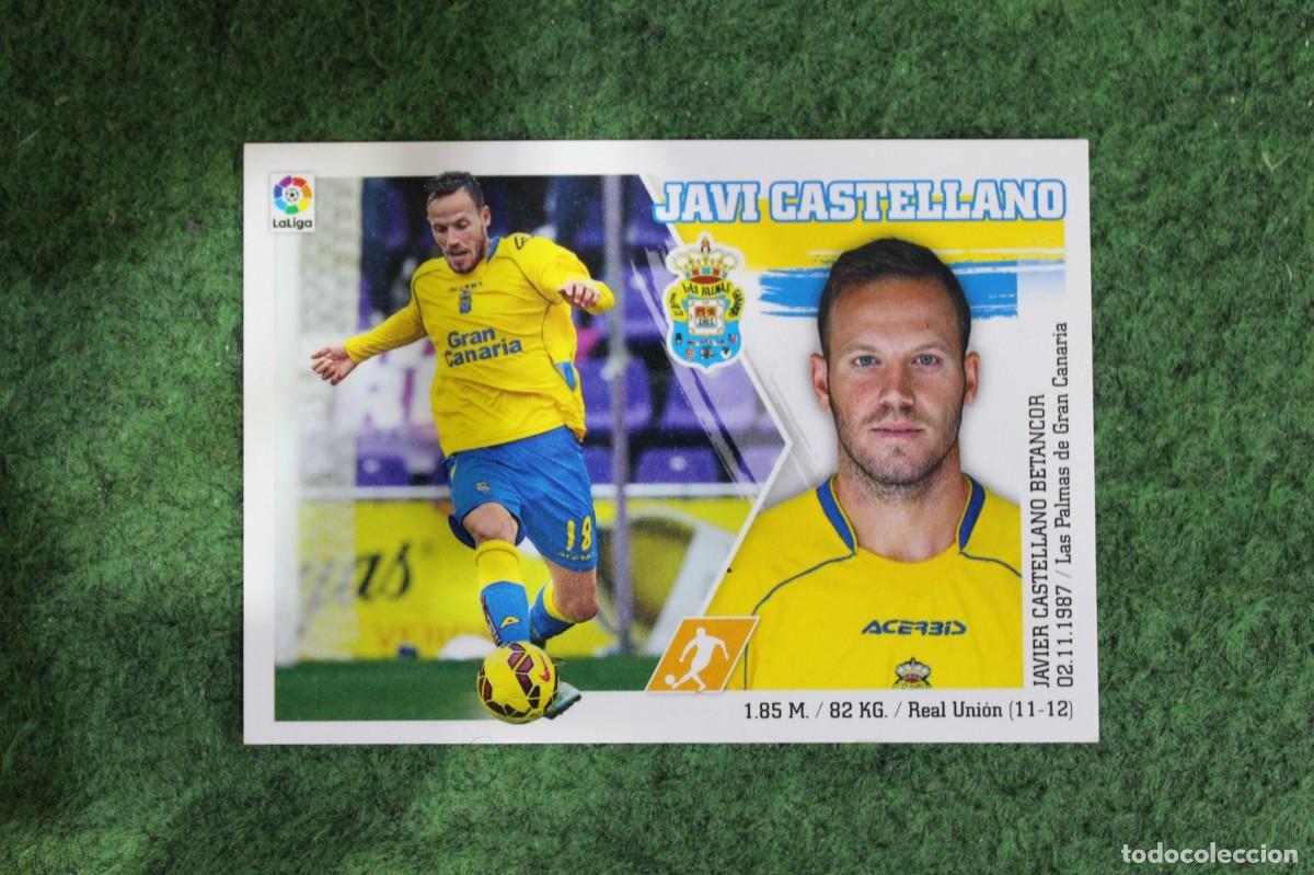 Cromos de f&uacute;tbol: 10 JAVI CASTELLANO LAS PALMAS LIGA ESTE PANINI 2015 2016 LIGA BBVA