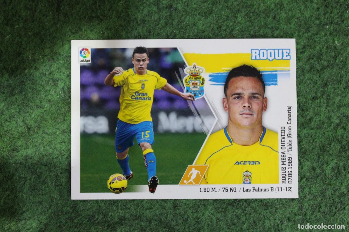 Cromos de f&uacute;tbol: 14 ROQUE LAS PALMAS LIGA ESTE PANINI 2015 2016 LIGA BBVA