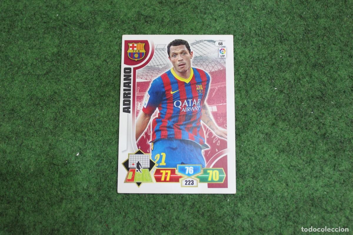 Cromos de f&uacute;tbol: 68 ADRIANO FC BARCELONA ADRENALYN XL 2013 2014 13 14 LALIGA SANTANDER