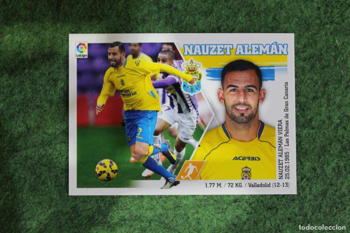 Cromos de f&uacute;tbol: 16 NAUZET ALEM&Aacute;N LAS PALMAS LIGA ESTE PANINI 2015 2016 LIGA BBVA