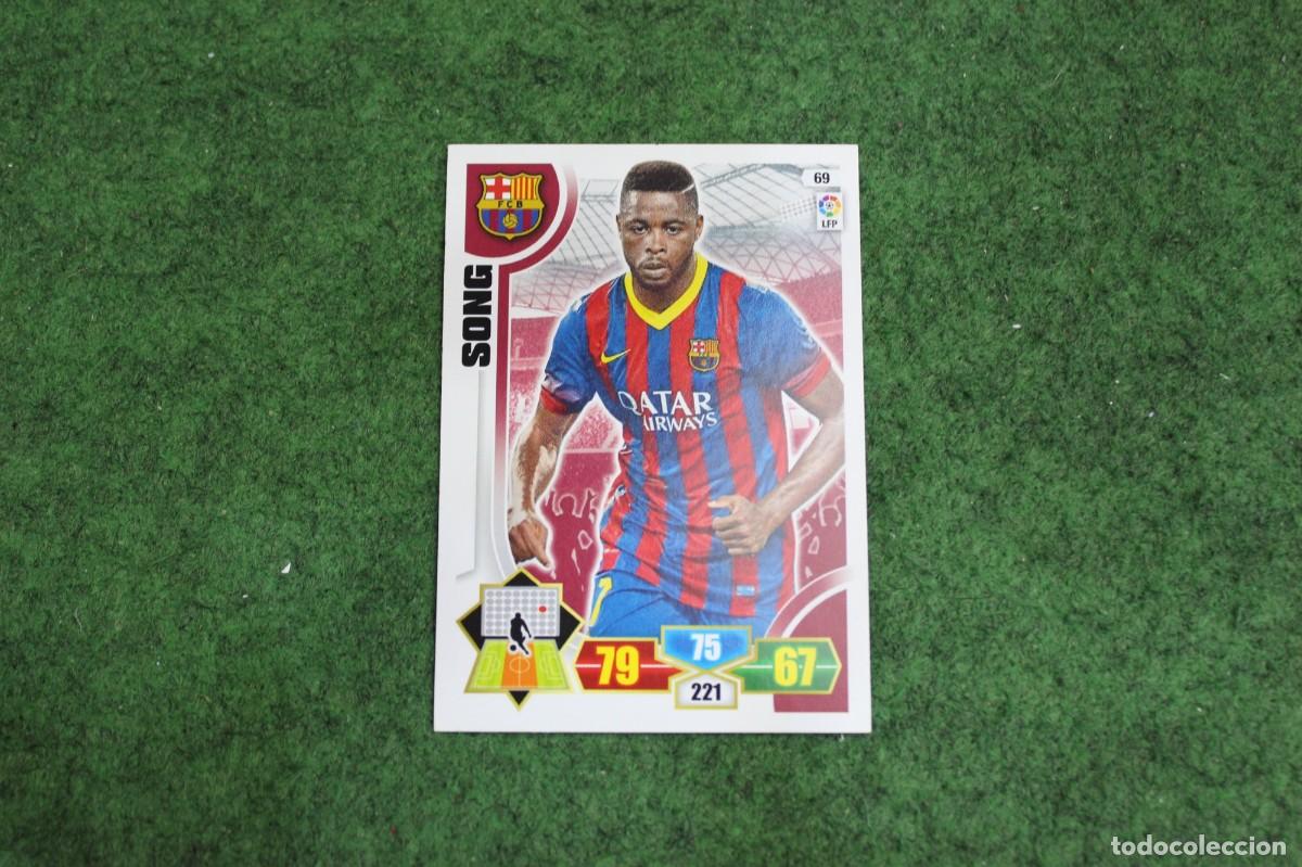 Cromos de f&uacute;tbol: 69 SONG FC BARCELONA ADRENALYN XL 2013 2014 13 14 LALIGA SANTANDER