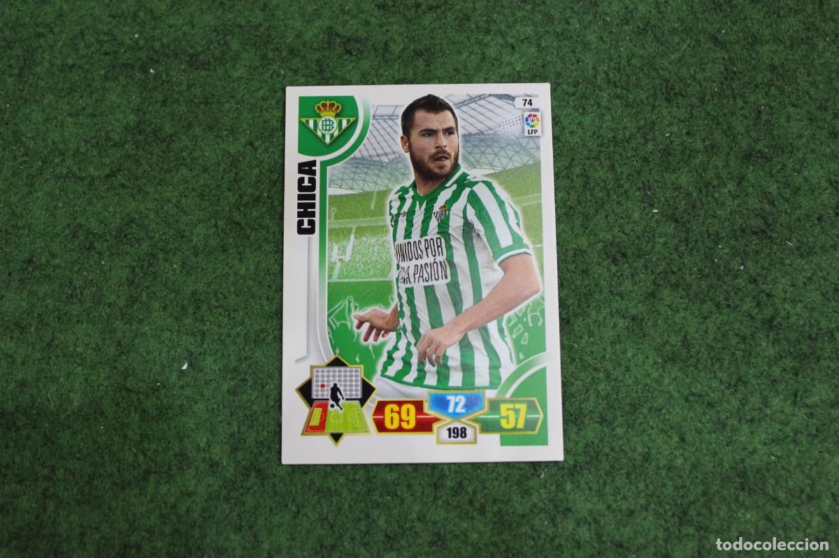 Cromos de f&uacute;tbol: 74 CHICA REAL BETIS ADRENALYN XL 2013 2014 13 14 LALIGA SANTANDER
