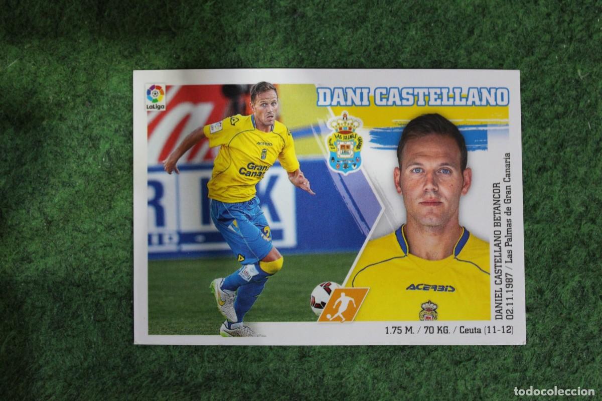 Cromos de f&uacute;tbol: 22 DANI CASTELLANO LAS PALMAS LIGA ESTE PANINI 2015 2016 LIGA BBVA