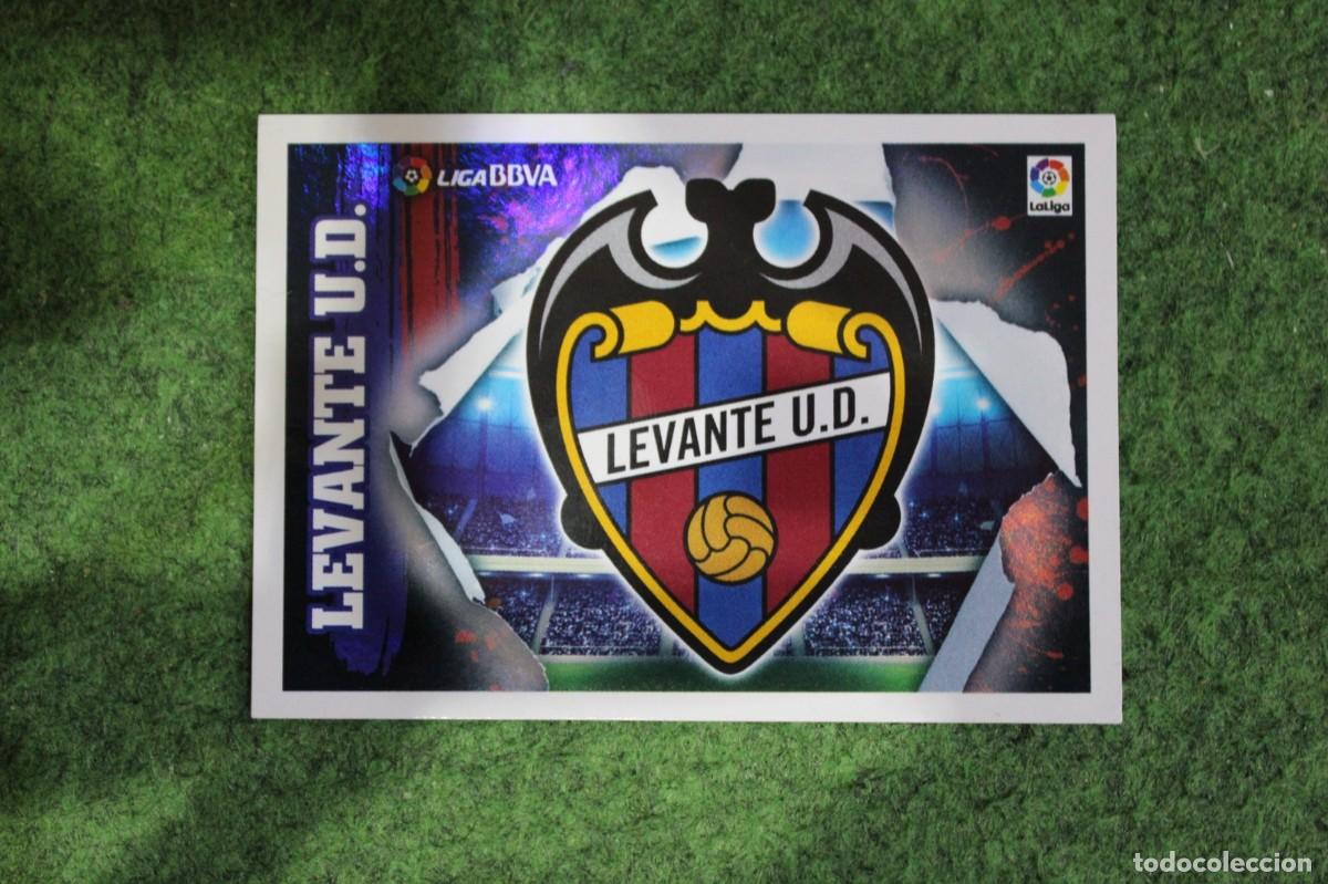 Cromos de f&uacute;tbol: 1 ESCUDO LEVANTE LIGA ESTE PANINI 2015 2016 LIGA BBVA