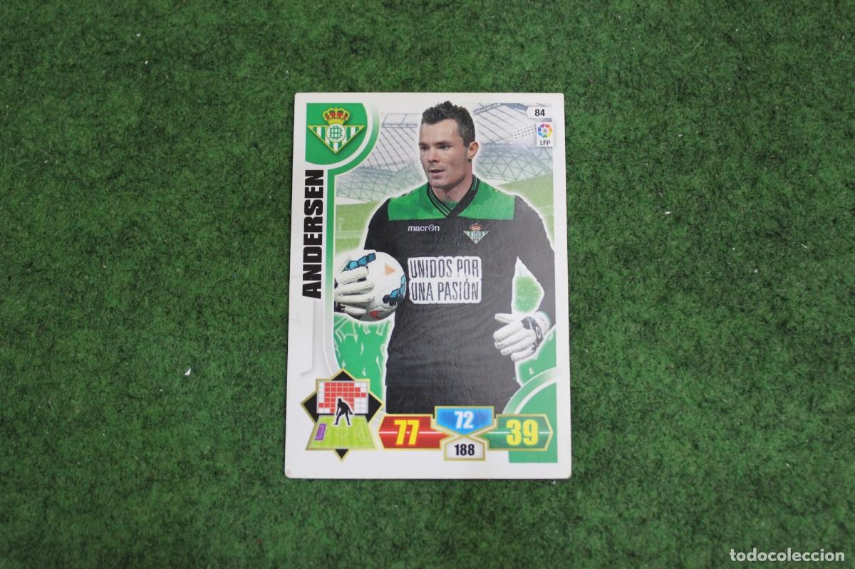 Cromos de f&uacute;tbol: 84 ANDERSEN REAL BETIS ADRENALYN XL 2013 2014 13 14 LALIGA SANTANDER