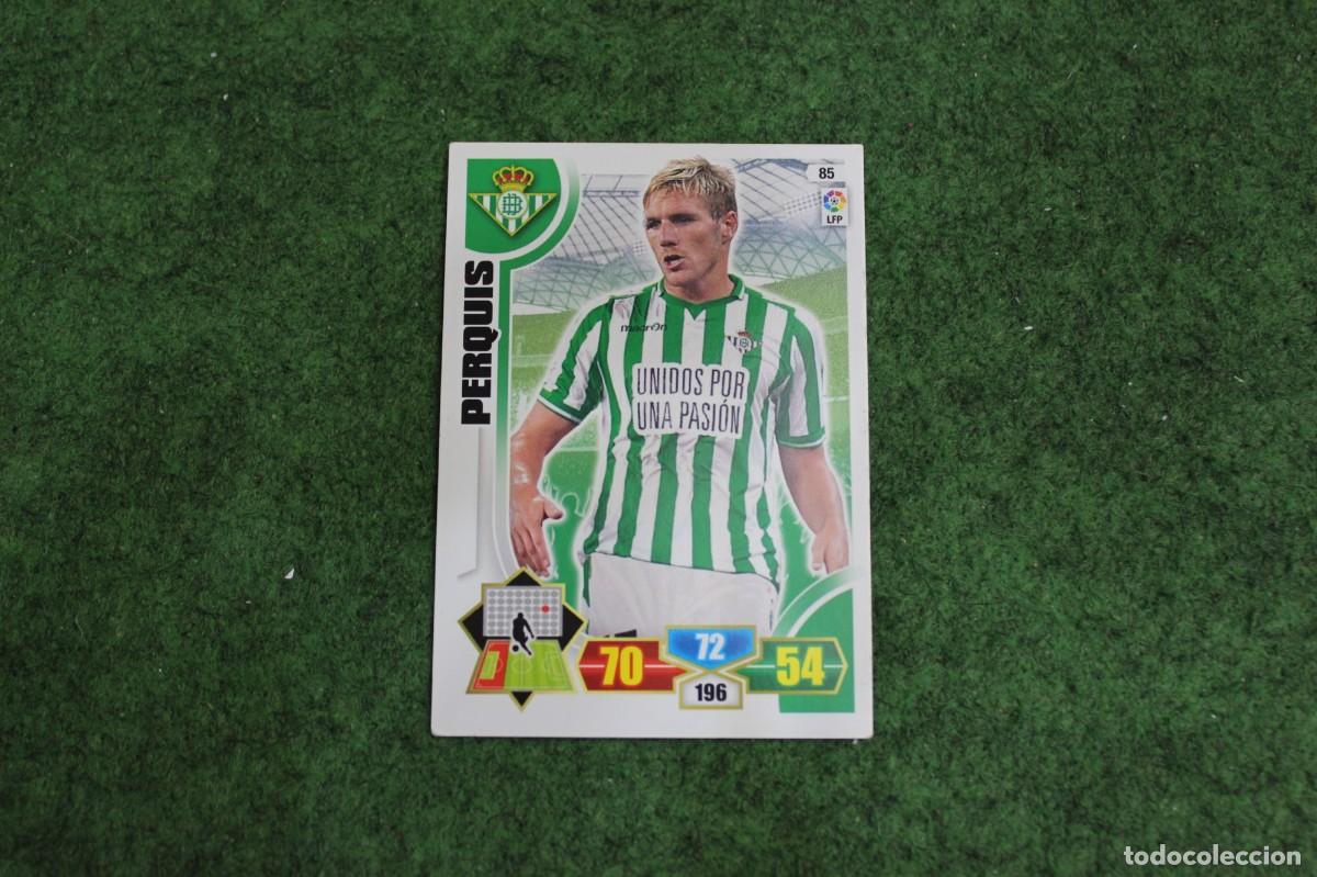 Cromos de f&uacute;tbol: 85 PERQUIS REAL BETIS ADRENALYN XL 2013 2014 13 14 LALIGA SANTANDER