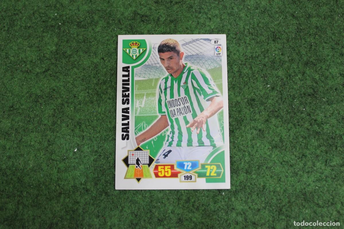 Cromos de f&uacute;tbol: 87 SALVA SEVILLA REAL BETIS ADRENALYN XL 2013 2014 13 14 LALIGA SANTANDER