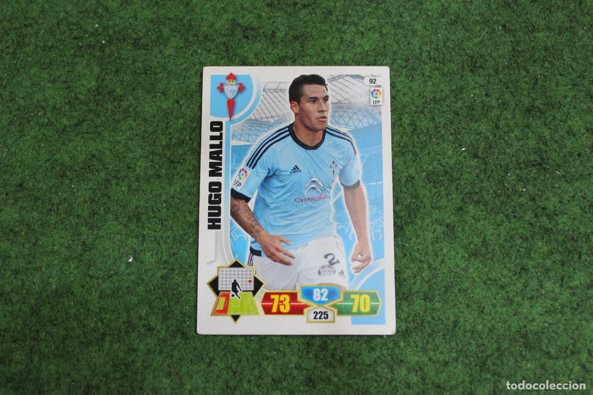 Cromos de f&uacute;tbol: 92 HUGO MALLO RC CELTA ADRENALYN XL 2013 2014 13 14 LALIGA SANTANDER