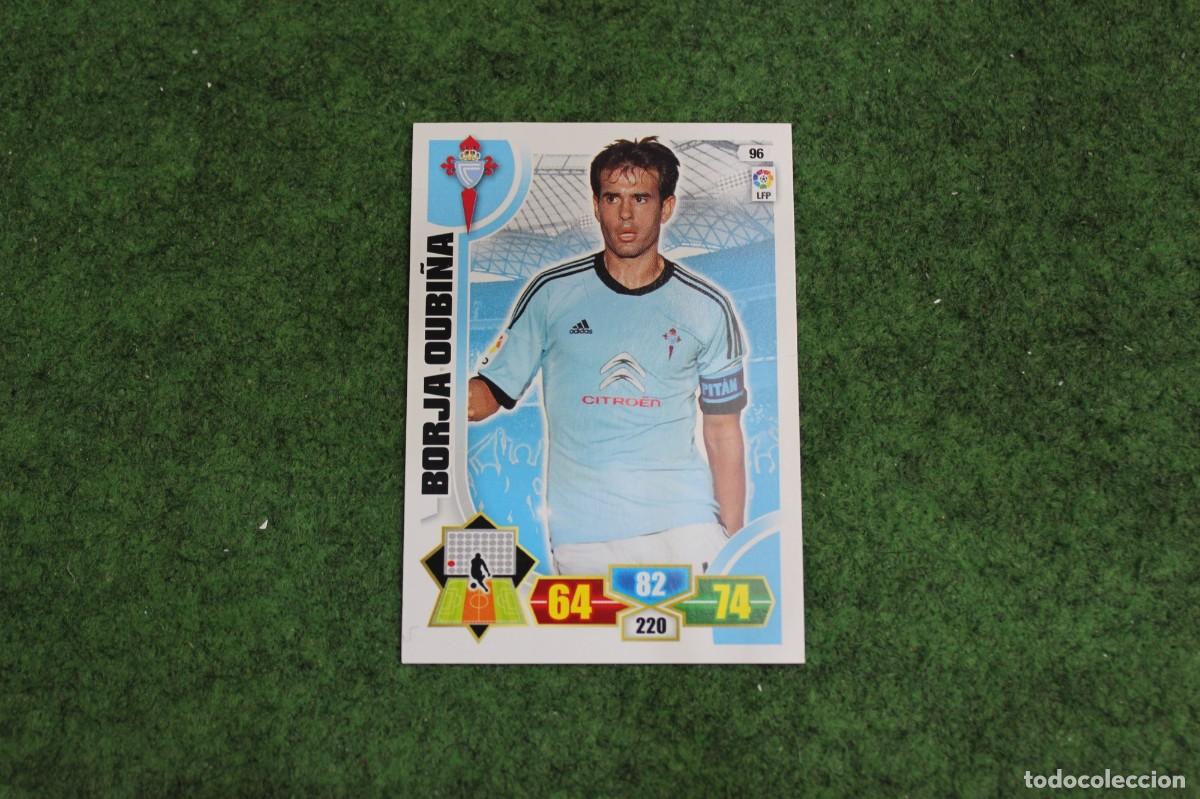 Cromos de f&uacute;tbol: 96 BORJA OUBI&Ntilde;A RC CELTA ADRENALYN XL 2013 2014 13 14 LALIGA SANTANDER