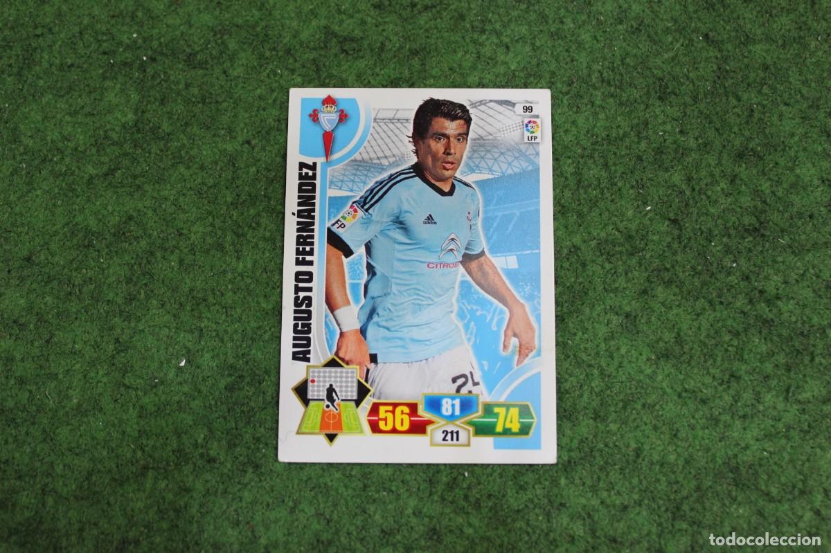 Fu&szlig;ball-Sticker: 99 AUGUSTO FERN&Aacute;NDEZ RC CELTA ADRENALYN XL 2013 2014 13 14 LALIGA SANTANDER