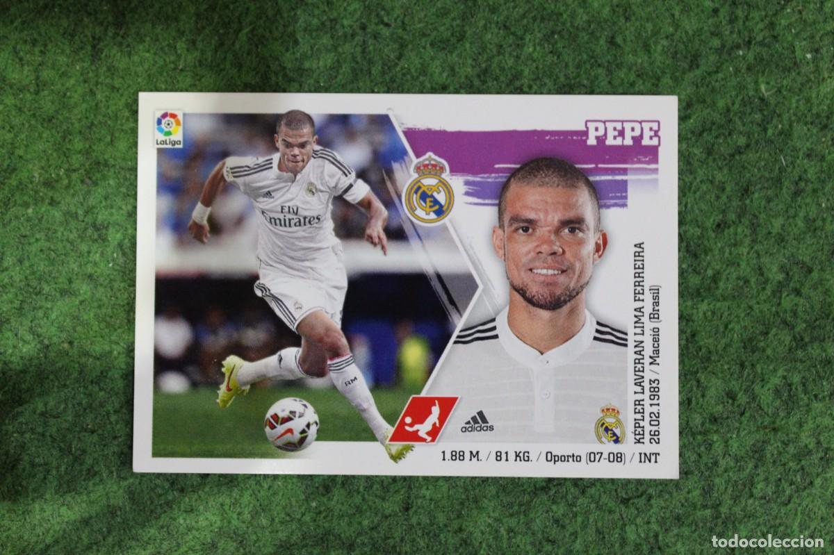 Fu&szlig;ball-Sticker: 9 PEPE REAL MADRID LIGA ESTE PANINI 2015 2016 LIGA BBVA