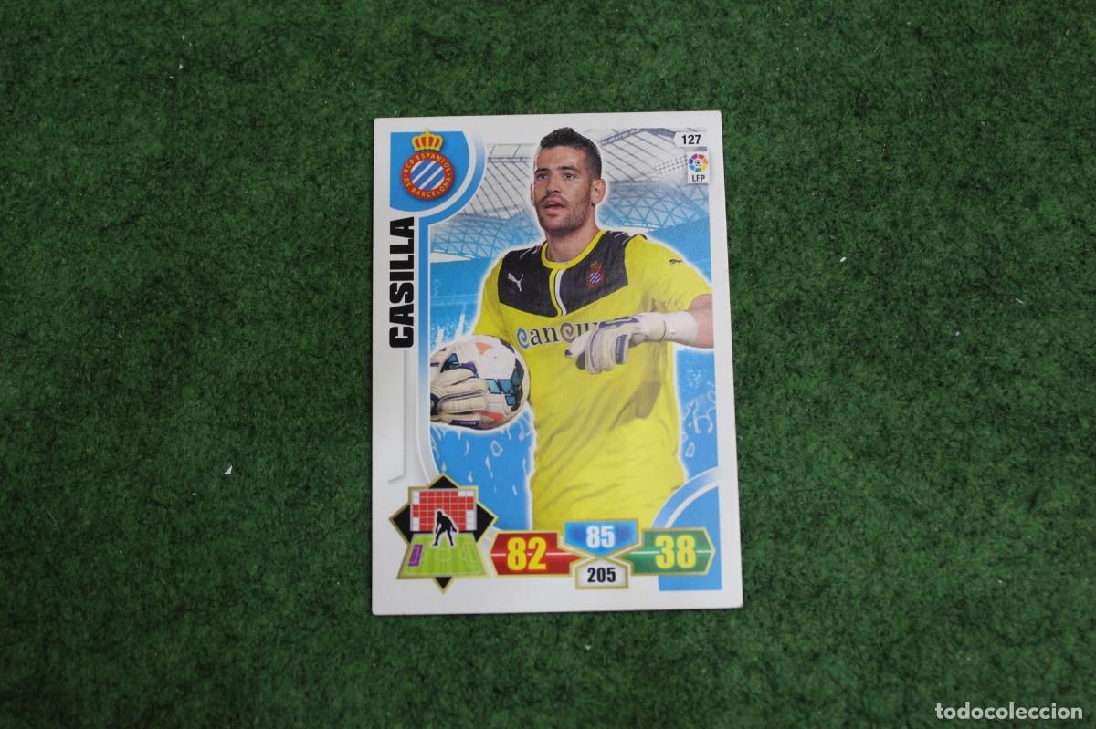 Cromos de f&uacute;tbol: 127 CASILLA RCD ESPANYOL ADRENALYN XL 2013 2014 13 14 LALIGA SANTANDER