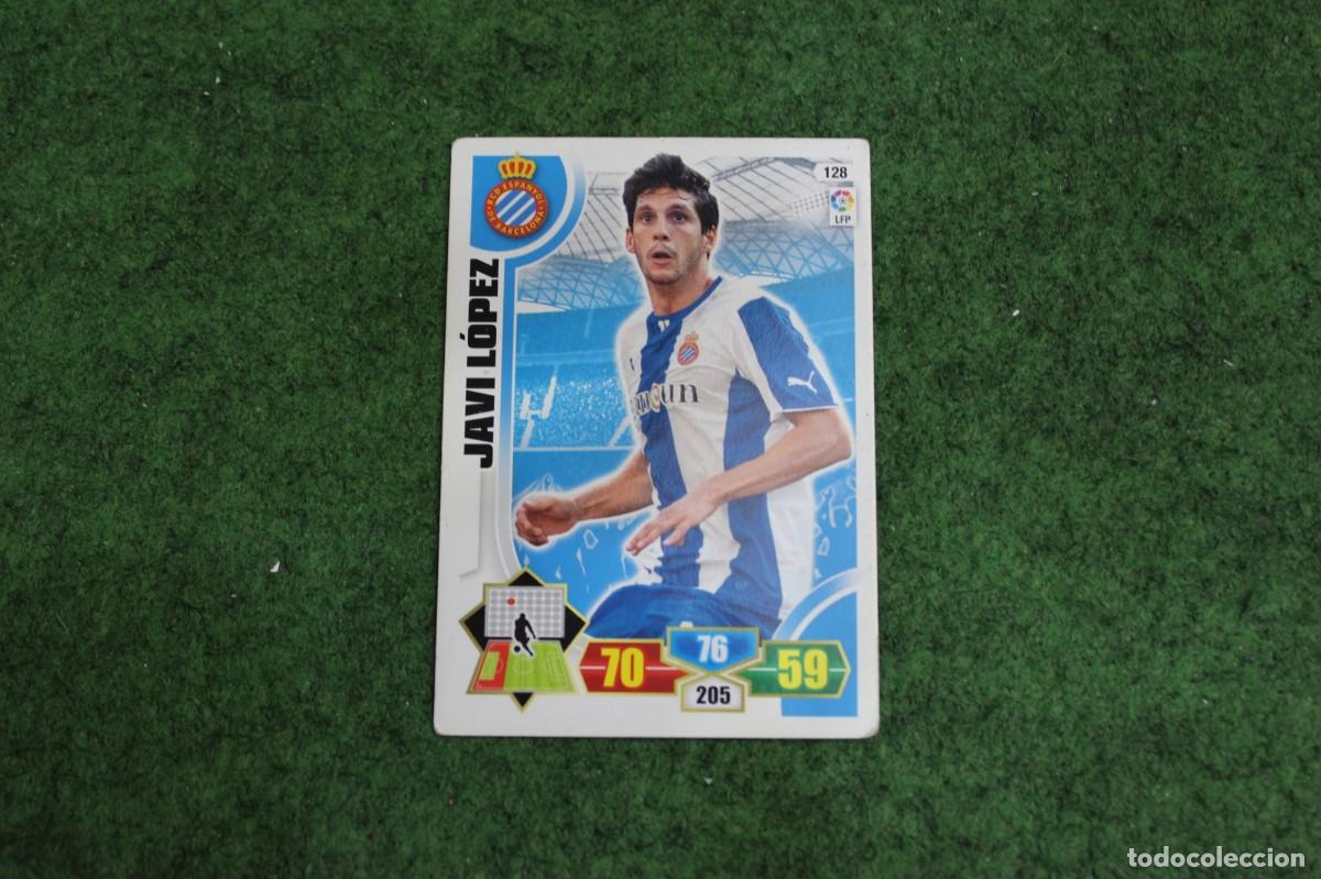 Cromos de f&uacute;tbol: 128 JAVI L&Oacute;PEZ RCD ESPANYOL ADRENALYN XL 2013 2014 13 14 LALIGA SANTANDER