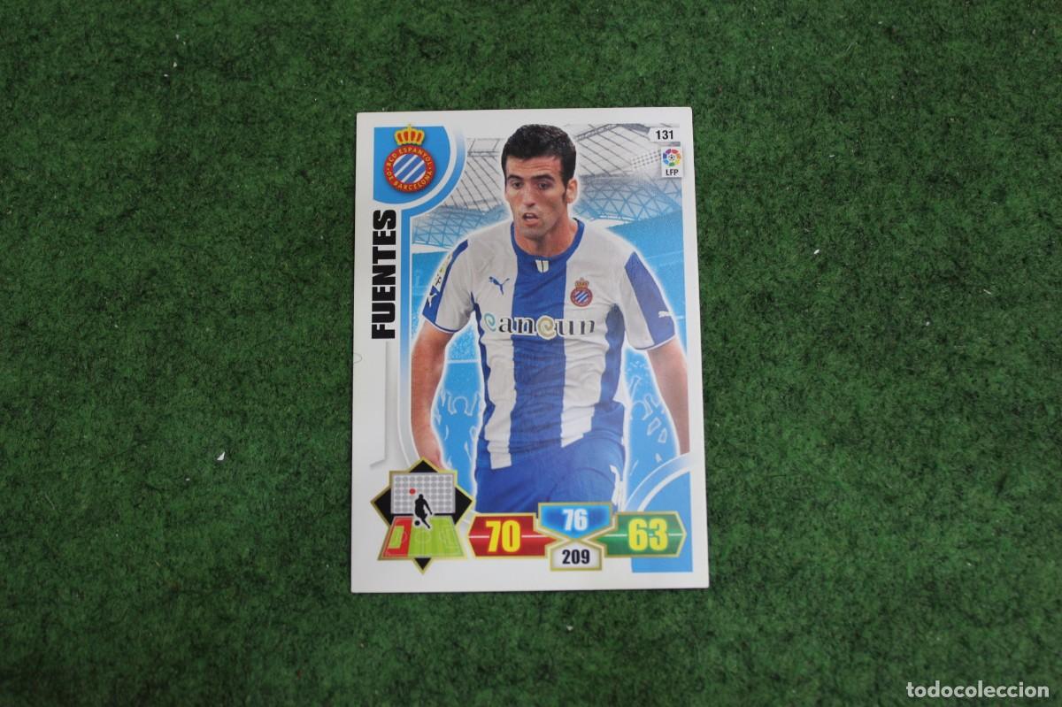 Cromos de f&uacute;tbol: 131 FUENTES RCD ESPANYOL ADRENALYN XL 2013 2014 13 14 LALIGA SANTANDER