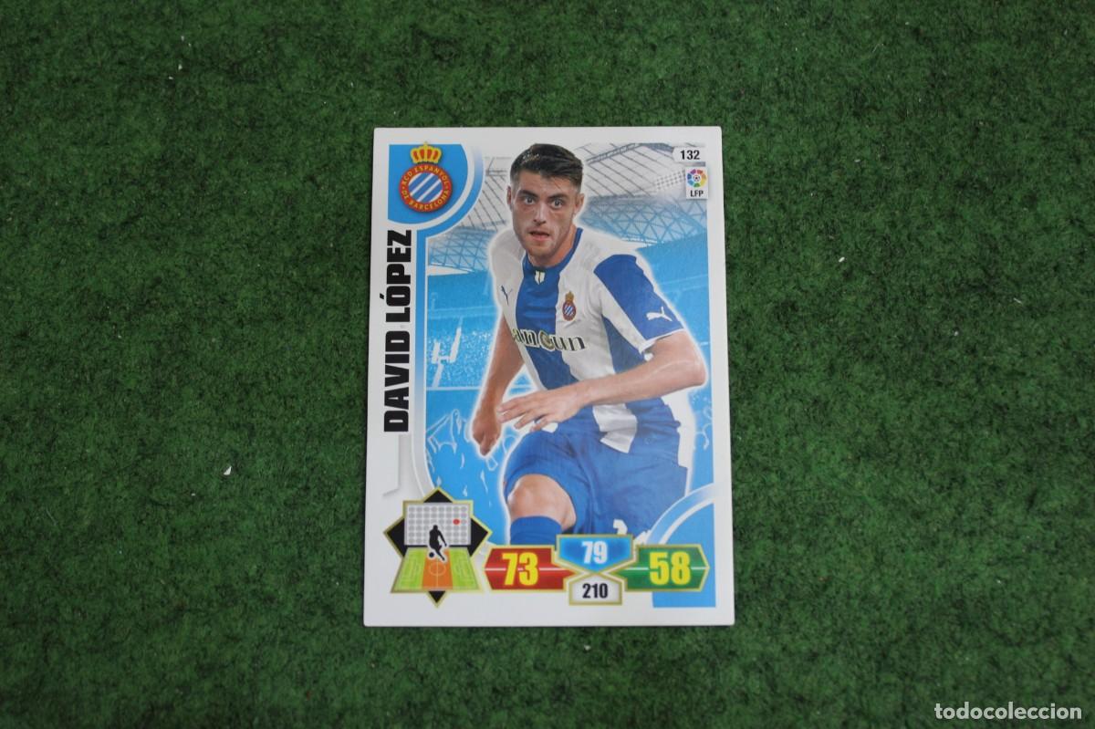 Cromos de f&uacute;tbol: 132 DAVID L&Oacute;PEZ RCD ESPANYOL ADRENALYN XL 2013 2014 13 14 LALIGA SANTANDER
