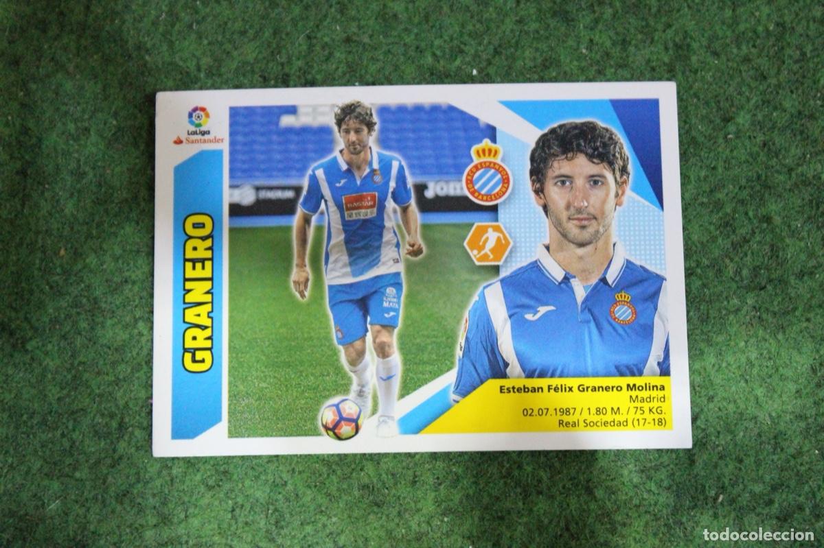 Figurine di Calcio: 10 GRANERO RCD ESPANYOL LIGA ESTE 2017-18 2017 2018 17 18 LALIGA SANTANDER