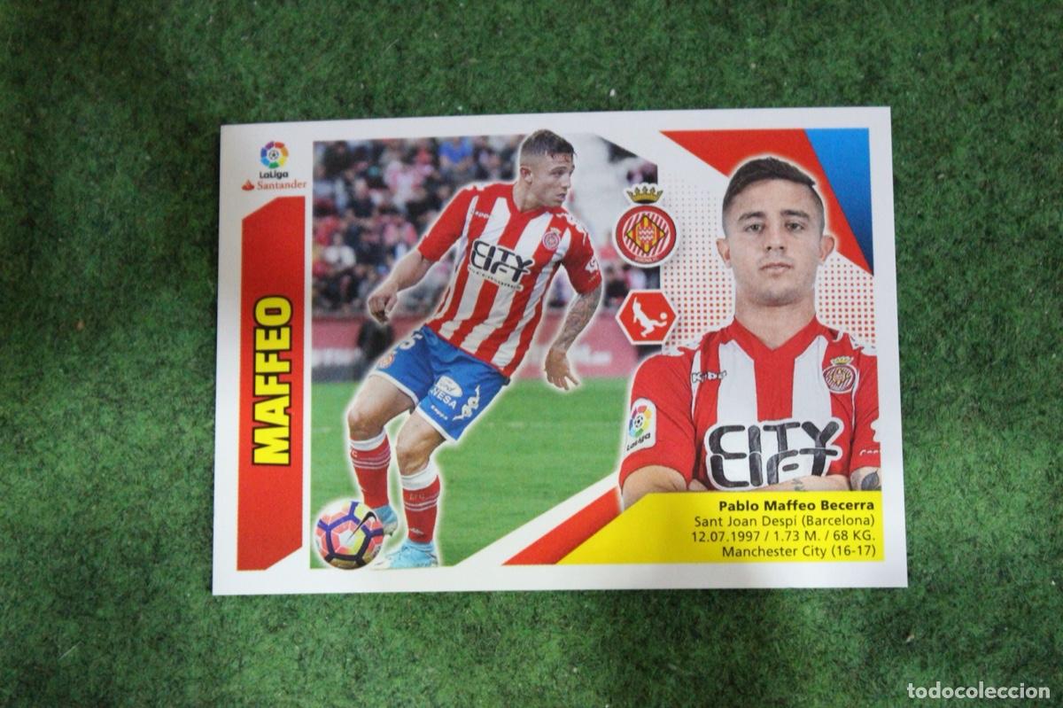 Figurine di Calcio: 3 MAFFEO GIRONA CF LIGA ESTE 2017-18 2017 2018 17 18 LALIGA SANTANDER