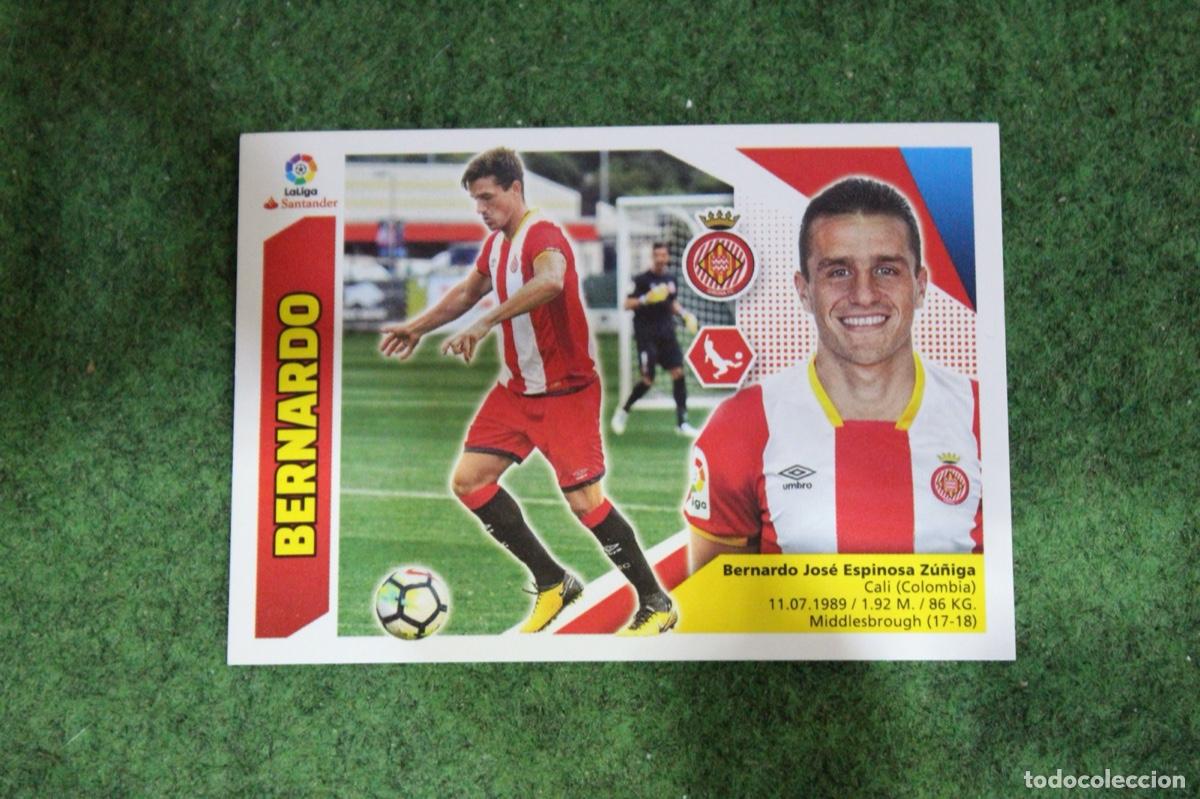 Figurine di Calcio: 4A BERNARDO GIRONA CF LIGA ESTE 2017-18 2017 2018 17 18 LALIGA SANTANDER