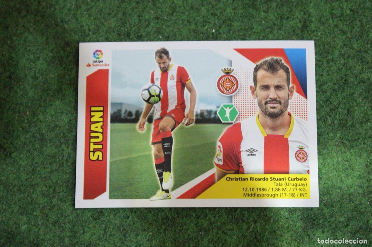 Figurine di Calcio: 15 STUANI GIRONA CF LIGA ESTE 2017-18 2017 2018 17 18 LALIGA SANTANDER