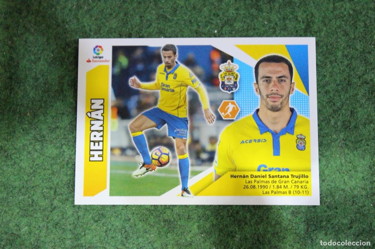 Cartes &agrave; collectionner de Football: 9 HERN&Aacute;N UD LAS PALMAS LIGA ESTE 2017-18 2017 2018 17 18 LALIGA SANTANDER