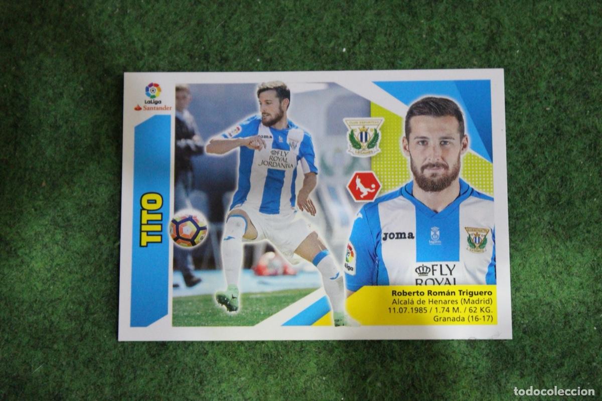 Cartes &agrave; collectionner de Football: 3B TITO CD LEGAN&Eacute;S LIGA ESTE 2017-18 2017 2018 17 18 LALIGA SANTANDER