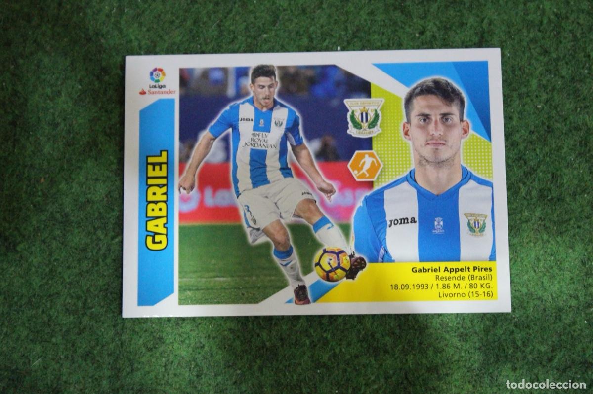 Cromos de f&uacute;tbol: 11 GABRIEL CD LEGAN&Eacute;S LIGA ESTE 2017-18 2017 2018 17 18 LALIGA SANTANDER