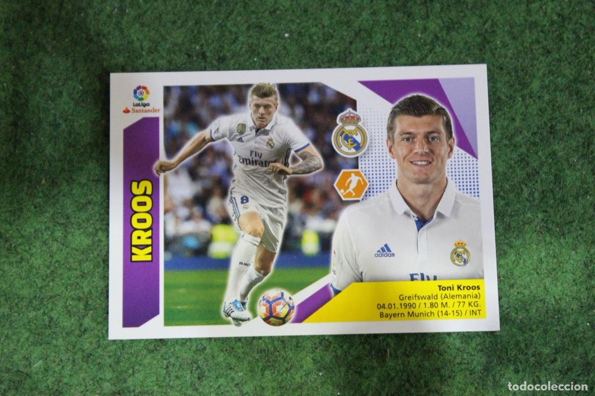 Figurine di Calcio: 10 KROOS REAL MADRID LIGA ESTE 2017-18 2017 2018 17 18 LALIGA SANTANDER