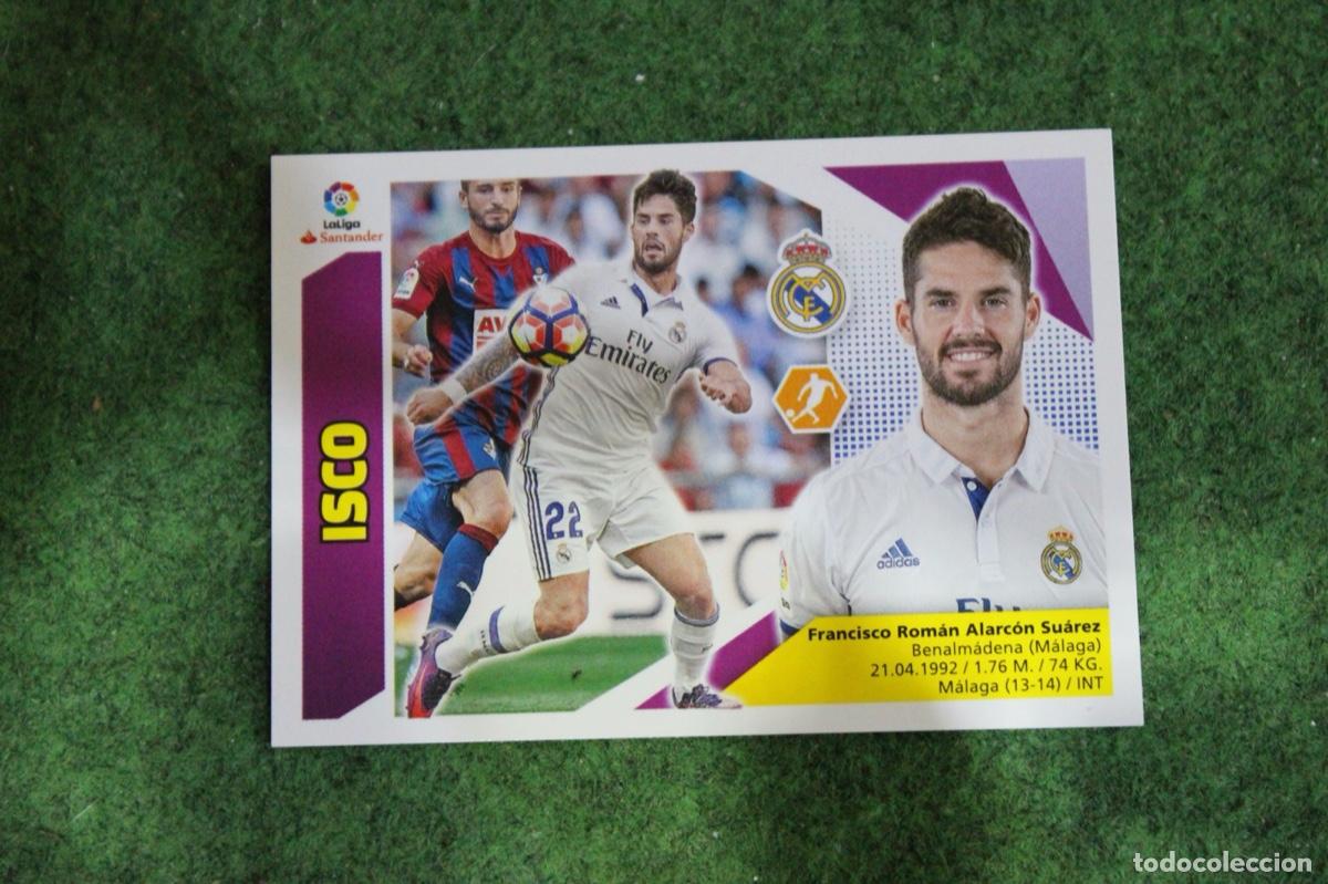 Cromos de f&uacute;tbol: 11 ISCO REAL MADRID LIGA ESTE 2017-18 2017 2018 17 18 LALIGA SANTANDER