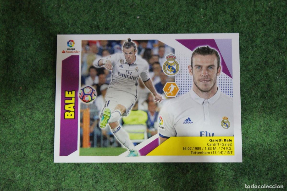 Fu&szlig;ball-Sticker: 12 BALE REAL MADRID LIGA ESTE 2017-18 2017 2018 17 18 LALIGA SANTANDER