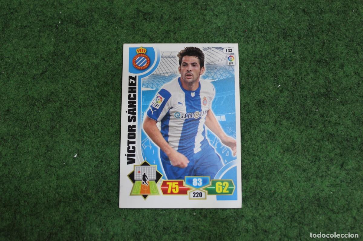 Cromos de f&uacute;tbol: 133 V&Iacute;CTOR S&Aacute;NCHEZ RCD ESPANYOL ADRENALYN XL 2013 2014 13 14 LALIGA SANTANDER