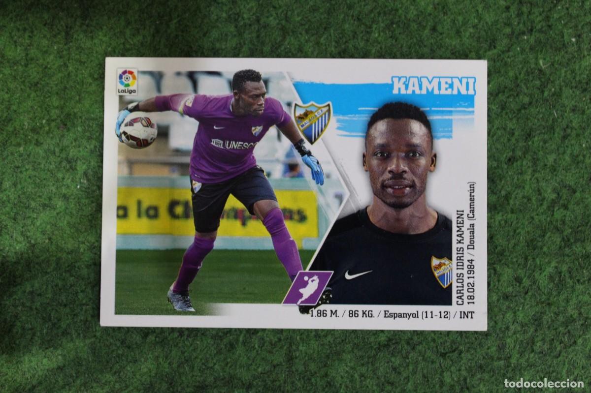 Cromos de f&uacute;tbol: 3 KAMENI M&Aacute;LAGA LIGA ESTE PANINI 2015 2016 LIGA BBVA