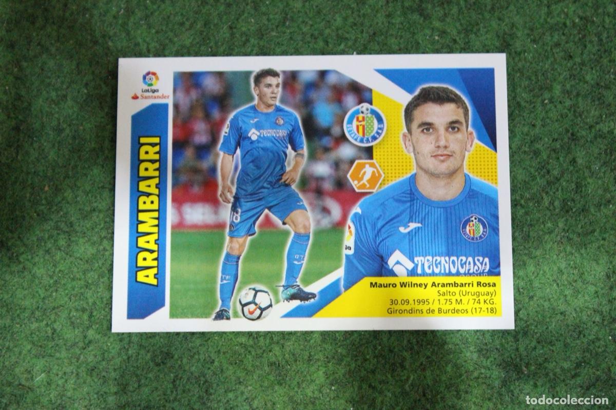 Football Stickers: 9 BIS ARAMBARRI GETAFE CF COLOCA LIGA ESTE 2017-18 2017 2018 17 18 LALIGA SANTANDER