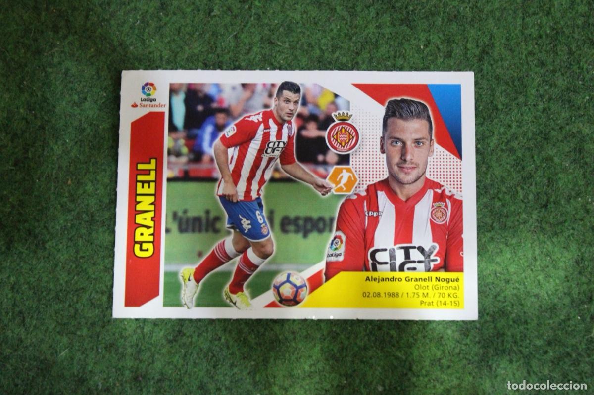 Football Stickers: 10 GRANELL VARIANTE ALEJANDRO GRANELL NOGU&Eacute; GIRONA CF LIGA ESTE 2017-18 2017 2018 LALIGA SANTANDER