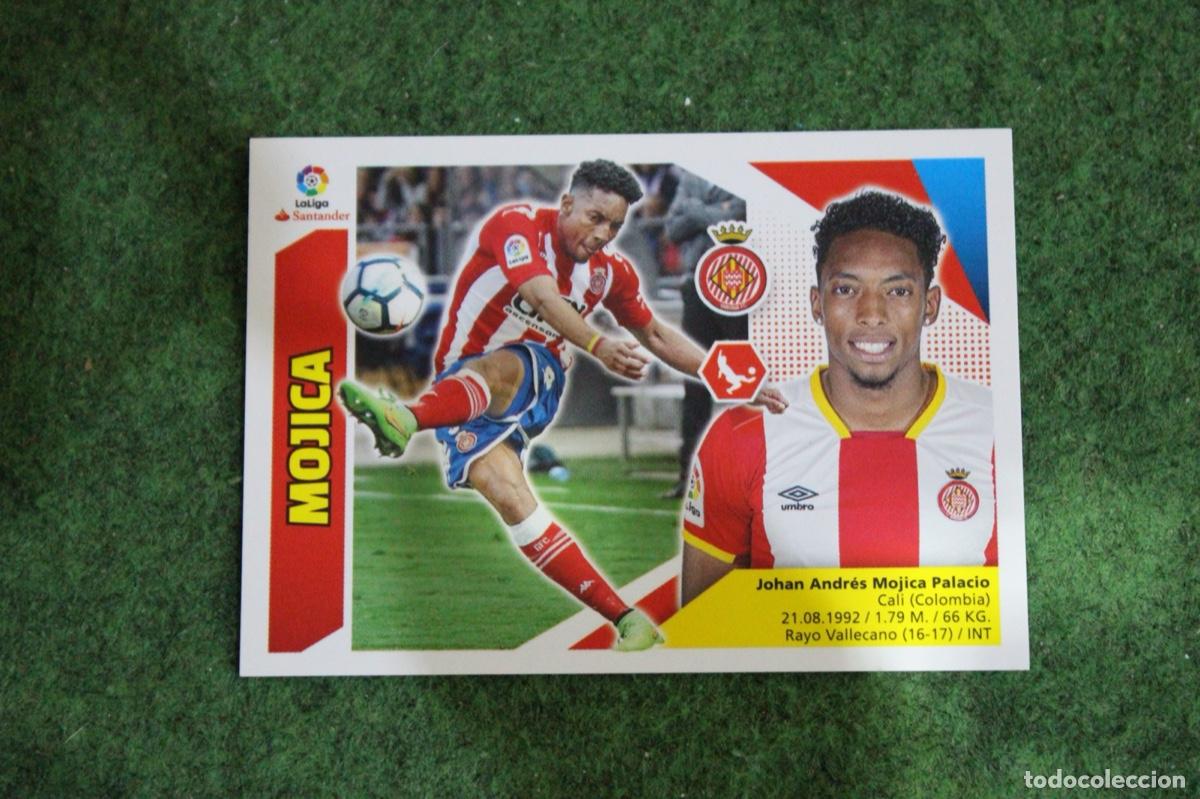 Football Stickers: 6 BIS MOJICA GIRONA CF COLOCA LIGA ESTE 2017-18 2017 2018 17 18 LALIGA SANTANDER