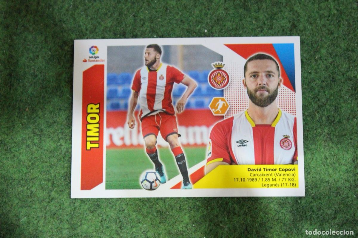 Football Stickers: 9 BIS TIMOR GIRONA CF COLOCA LIGA ESTE 2017-18 2017 2018 17 18 LALIGA SANTANDER