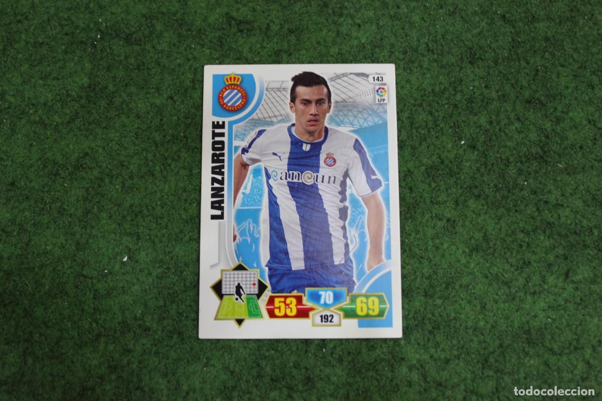 Figurine di Calcio: 143 LANZAROTE RCD ESPANYOL ADRENALYN XL 2013 2014 13 14 LALIGA SANTANDER