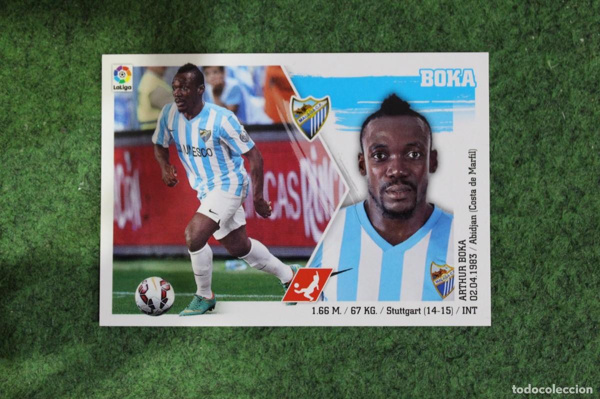 Figurine di Calcio: 10 BOKA M&Aacute;LAGA LIGA ESTE PANINI 2015 2016 LIGA BBVA